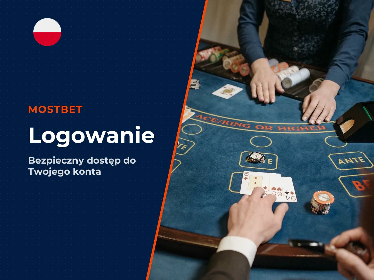 Jak zalogować się do Mostbet krok